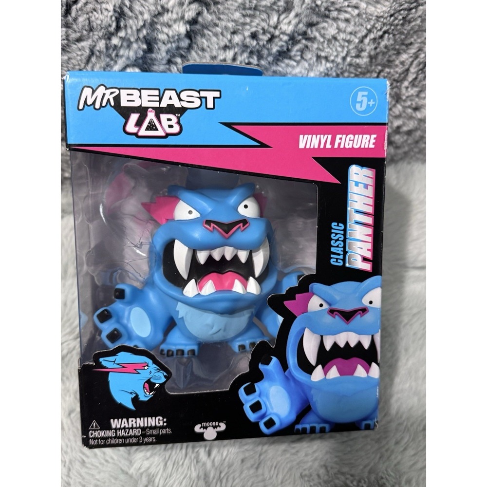 2024 Exclusive Moose Toys MrBeast Lab Classic Panther Vinyl Figure BRAND NEW